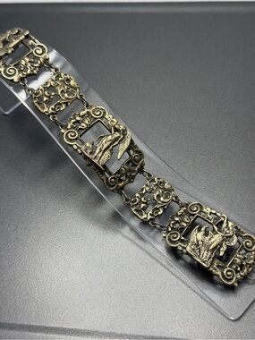 Antique Art Nouveau Bracelet Italy #490br